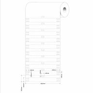 Étiquettes non-adhésives BRADY BBP11/BBP12 B-109 - 100 x 12mm Blanc - Boite de 1000