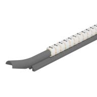 Cavalier Pliosnap PS02 blanc - chiffre 0 /Qté 300
