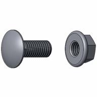 Vis à métaux - tête poelier - M6x20 - Quantité 100