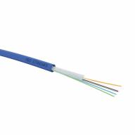 Câble fibre optique 6FO 900µm OM4 Int/Ext LSZH Dca noir/ml - structure serrée