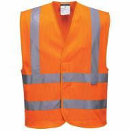 Gilet haute visibilité ultra respirant orange Cl.2 T.XXL/3XL