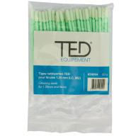 Tiges nettoyantes TED pour férules 2,5mm (SC, ST, FC) /Qté 50