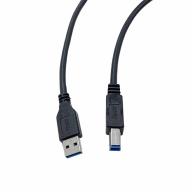 Cordon USB 3, 0 ALgB M/M Lg noir Lg 3m
