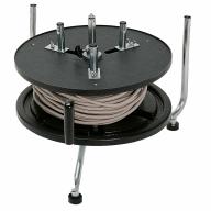 Dévidoir vertical pour couronnes de câble et tourets - Ø 400mm 70kg maximum