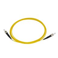 Jarretière optique Ssimplex ST/UPC-ST/UPC G.657A2 Ø 2,0mm Jaune Lg 3,0m