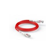 Cordon ThePATCHCORD RJ45 Cat 6a U/UTP - Rouge - 2.1m