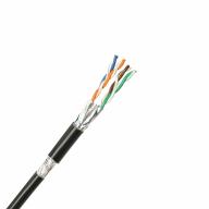 Câble RJ45 CAT7 S/FTP 1x4p Outdoor/Indoor PE noir - 500m