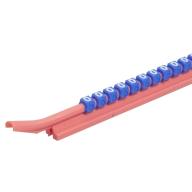 Cavalier Pliosnap PS06 bleu - chiffre 1 /Qté 300