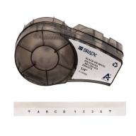 Ruban polyester BRADY BMP21/M210/M211 B-423 - 6,35mm (6,40m) N/B