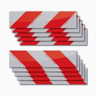 Bande balisage VL adhésif Classe B 10 m x 14 cm T2S - Lot de 2