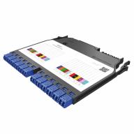Module Ianos double splicing 24FO 12 LC/UPC duplex TIA G.652D SM H+S