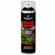 Bombe de peinture noire brillante - 400 ml