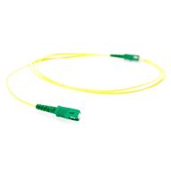 Cordon optique SX SC/APC-SC/APC G.657A2 Ø1,6mm Jaune Lg 3,5m