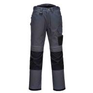 Pantalon 65% polyester 35% coton 300g/m² gris/noir T.38/S