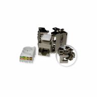 Connecteur RJ45 sans outil Zamac CAT6A FTP HSD
