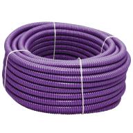 Gaine fendue violette - Rouleau de 30m - Diamètre 18mm