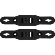 Support plastique poteau/façade BPEO T2/3