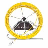 Aiguille de tirage fibre de verre Ø7mm Lg 60m châssis pliable