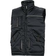 Gilet chaud matelassé 9 poches noir / gris Evolution T.XL