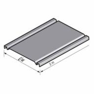 Couvercle pour CDC 50mm GC Lg 2m /Qté 3