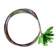 Pigtail SCA Monomode OS2 1,5m – Lot de 12 couleurs