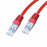 Cordon RJ45 CAT6 UTP AWG26 Rouge Lg 0,25m