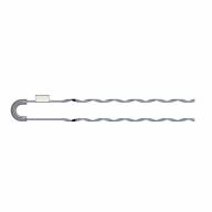 AADE 0480T: Ancrage spiralé aluminium 4,8-6,2mm vert
