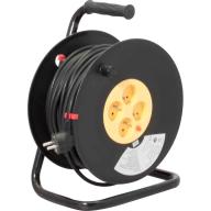 Enrouleur prolongateur 4 prises HO5VVF 3G1,5mm (GL) - Longueur 40m