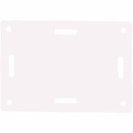 ETIQBC : Etiquette de repérage rectangulaire blanche /Qté 100