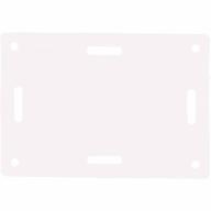 ETIQBC: Étiquette de repérage rectangulaire blanche /Qté 100