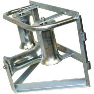 Galet angle Ø140mm