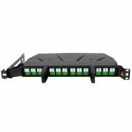Tiroir optique 1U prééquipé 24 ports SC/APC - G.657A2