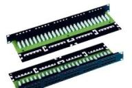 CORNING 3M - Panneau tél. Cat.3 56 Ports RJ45 équipé