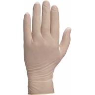 Gants jetables latex poudrés ClassicT.7/8 /Qté 100