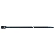 Collier noir double fermeture PA12 - 550 x 9mm - Quantité 100