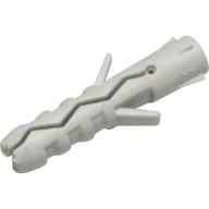 Cheville nylon avec collerette BOL FC 10x50 /Qté 50