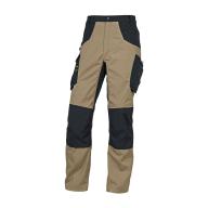 Pantalon de travail beige/noir - genoux préformés Optima T.M