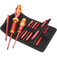 Jeu de tournevis WERA lame extraslim Torque 1,2-3,0Nm Isolé 1000V 16 pièces
