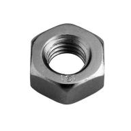 Ecrou HU 6 pans acier zingué blanc Ø8mm /Qté 200