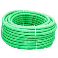 Gaine fendue TED Ø25mm verte 30m