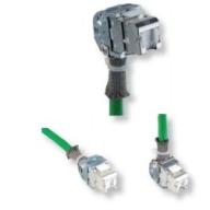 CORNING 3M - Embase RJ45 CAT6A STP Blindée HW - 3 sorties - lot 8 pcs