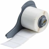 Etiquette tissu nylon BRADY M710 B-499 - 38,1 x 25,4mm Blanc - Boite de 250