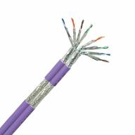 Câble RJ45 CAT7 S/FTP 2x4p Dca violet - 500m