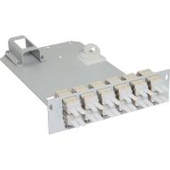 Module 3U/7HP OM3 8fo LC/UPC duplex pour Trunk Optilink