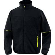 Veste polaire aspect pull noire Classic V2 T.S