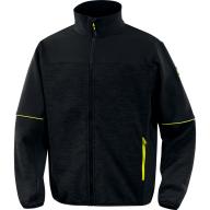 Veste polaire aspect pull noire Classic V2 T.S