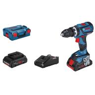 Perceuse à percussion sans fil BOSCH GSB 18V-90 C avec 2x4Ah ProCORE