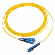 Cordon optique SX LC/UPC-SC/UPC G.657A2 Ø2,0mm Jaune Lg 1,0m