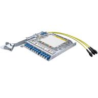 Cassette Lisa transition ouv gauche 24FO 12 LC/UPC 3xMTP08 G.652D SM H+S
