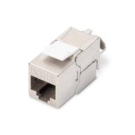 Keystone RJ45 CAT6A blindé, montage sans outil